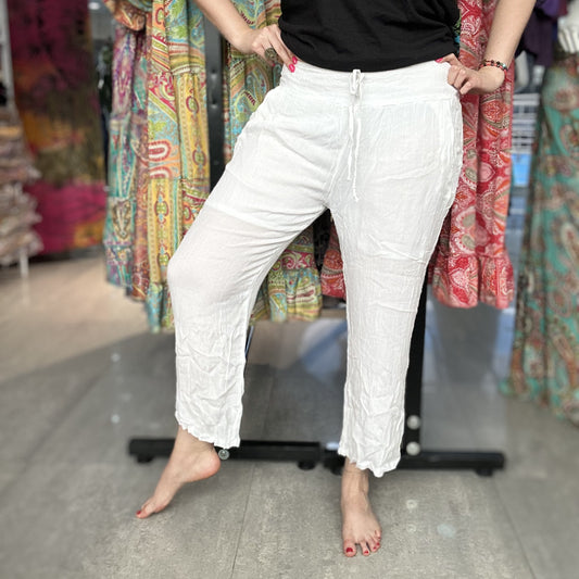 Pantalón Blanco Hindu